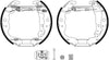 Mintex Brake Shoes Full Set Of 4 Rear With Wheel Brake Cylinder With Adjuster Pre-Assembled MSP337 thumbnail