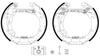 Mintex Brake Shoes Full Set Of 4 Rear With Wheel Brake Cylinder Pre-Assembled MSP413 thumbnail
