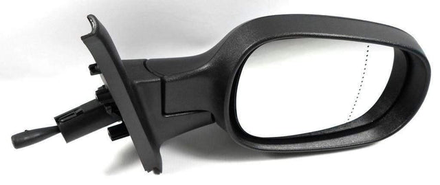 Fits Nissan Micra 2003-2010 Door Wing Mirror Manual Cable Black Driver Side - image 2
