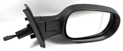 Fits Nissan Micra 2003-2010 Door Wing Mirror Manual Cable Black Driver Side - tradevehicleparts.co.uk