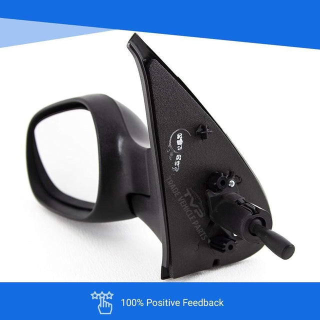 Fits Nissan Micra 2003-2010 Door Wing Mirror Manual Cable Black Passenger Side - image 5