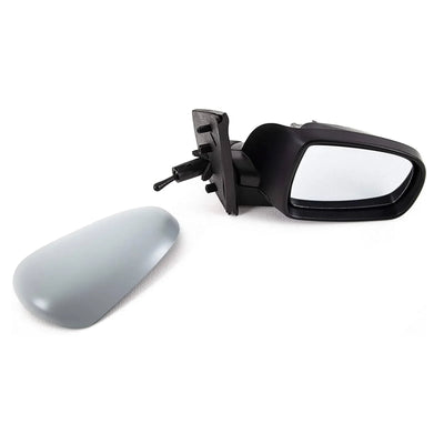 Fits Nissan Note 2006-2013 Door Wing Mirror Manual Primed Cover Driver Side - tradevehicleparts.co.uk