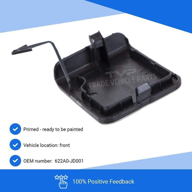 Fits Nissan Qashqai 2007-2010 Front Bumper Towing Eye Cover - image 3