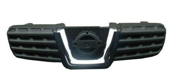 Fits Nissan Qashqai 2007-2010 Front Main Grille With Chrome Trim - image 2