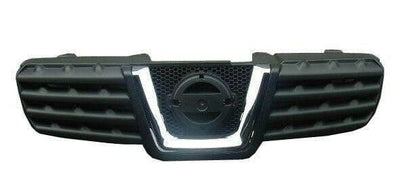 Fits Nissan Qashqai 2007-2010 Front Main Grille With Chrome Trim - tradevehicleparts.co.uk