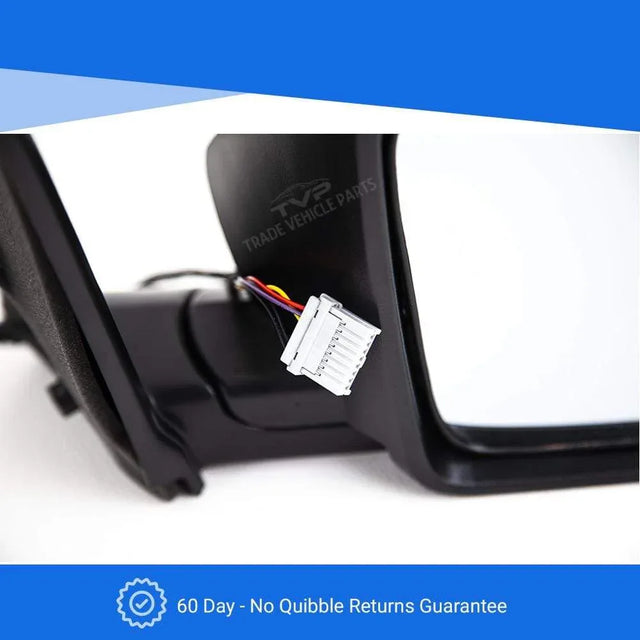 Fits Nissan Qashqai 2007-2013 Door Wing Mirror Electric Heated Primed Cover Driver Side - image 7