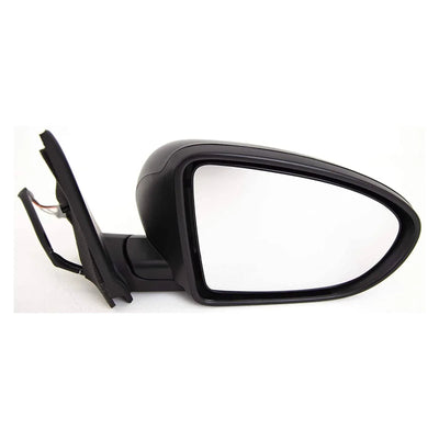 Fits Nissan Qashqai 2007-2013 Wing Door Mirror Heated Electric Black Driver Side - tradevehicleparts.co.uk