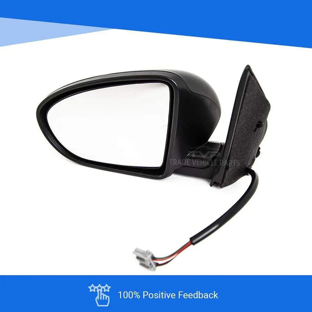 Fits Nissan Qashqai 2007-2013 Wing Door Mirror Heated Electric Black Passenger Side - image 5