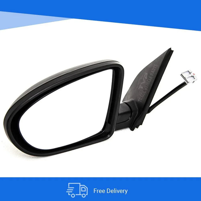 Fits Nissan Qashqai 2007-2013 Wing Door Mirror Heated Electric Black Passenger Side - image 8