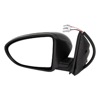 Fits Nissan Qashqai 2007-2013 Wing Door Mirror Heated Electric Black Passenger Side - tradevehicleparts.co.uk