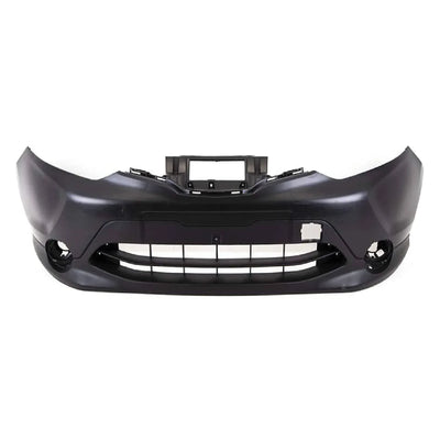 Fits Nissan Qashqai 2014-2017 Front Bumper No Pdc No Lamp Washer Holes - tradevehicleparts.co.uk