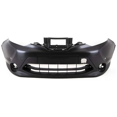 Fits Nissan Qashqai 2014-2017 Front Bumper With 2 PDC No Lamp Washer Holes - tradevehicleparts.co.uk