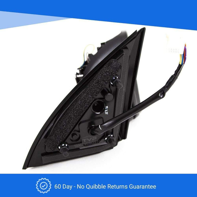 Fits Nissan Qashqai 2014- Door Wing Mirror E/H Power Fold With Indicator Primed Driver Side - image 9