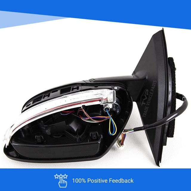 Fits Nissan Qashqai 2014- Door Wing Mirror Electric Heated Power Fold With Indicator Primed Passenger Side - image 8