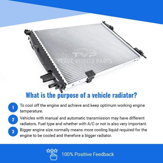 Fits Nissan Qashqai J10 2007-2013 Radiator (1.5 Dci) (Manual) (With/Without Ac) - image 5