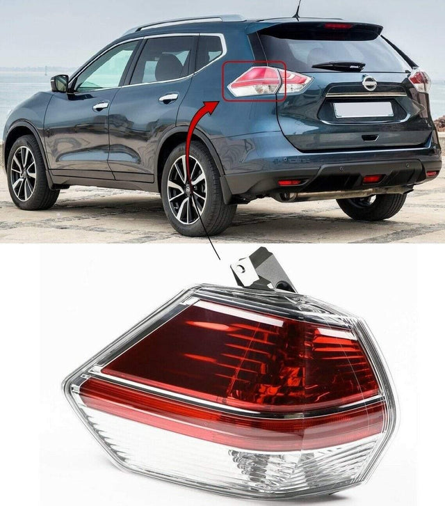 Fits Nissan X Trail 2014-2017 Rear Light Lamp Outer Section Passenger Side - image 2
