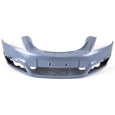 Fits Vauxhall Zafira 2005-2007 Front Bumper Primed No Pdc Or Washer Holes - tradevehicleparts.co.uk