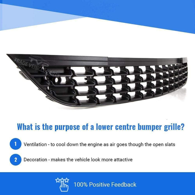 Fits Vauxhall Astra J Hatch/5Dr 2010-2012 Front Bumper Lower Grille No Sensor Holes Not For GTC - image 4
