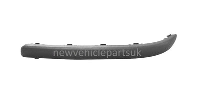 Fits Vauxhall Corsa C 2003-2006 Rear Bumper Moulding Driver Side Primed  - tradevehicleparts.co.uk