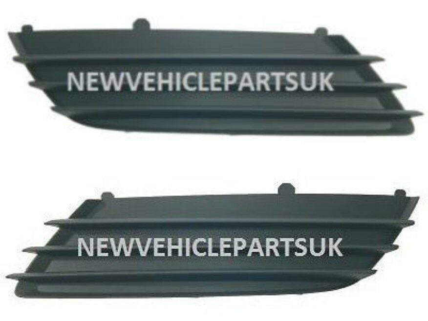 OP1535 Vauxhall Astra H 2004-2007 Front Bumper Fog Grille No Hole Pair Left & Right