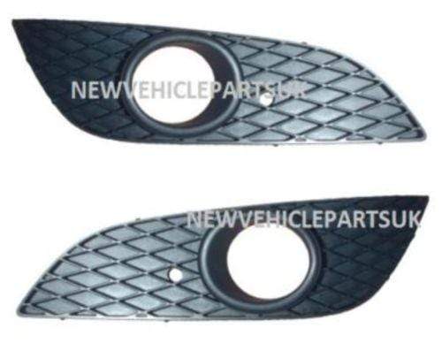 OP1538 Vauxhall Astra H 2007-2010 Front Bumper Fog Grille With Hole Pair Left & Right