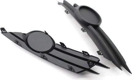 Fits Vauxhall Meriva 2006-2010 Front Bumper Fog Grille Pair Left & Right No Hole - image 2