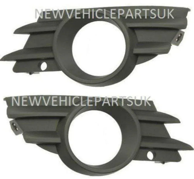 Fits Vauxhall Meriva 2006-2010 Front Bumper Fog Grille With Hole Pair Left & Righ - image 2