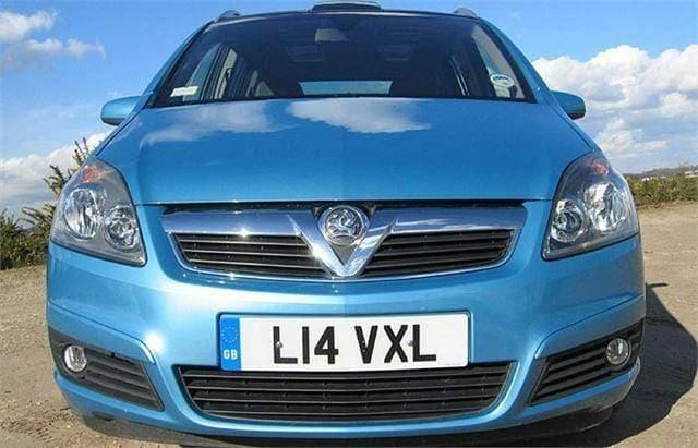 Fits Vauxhall Zafira B 2005-2007 Front Bumper Fog Grille Pair Left & Right - image 2