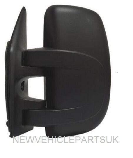 Fits Vauxhall Movano 2003-2010 Door Wing Mirror Manual Black Passenger Side - image 2