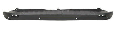Fits Renault Trafic 2014- Rear Bumper Centre Black Textured With Pdc Holes - tradevehicleparts.co.uk