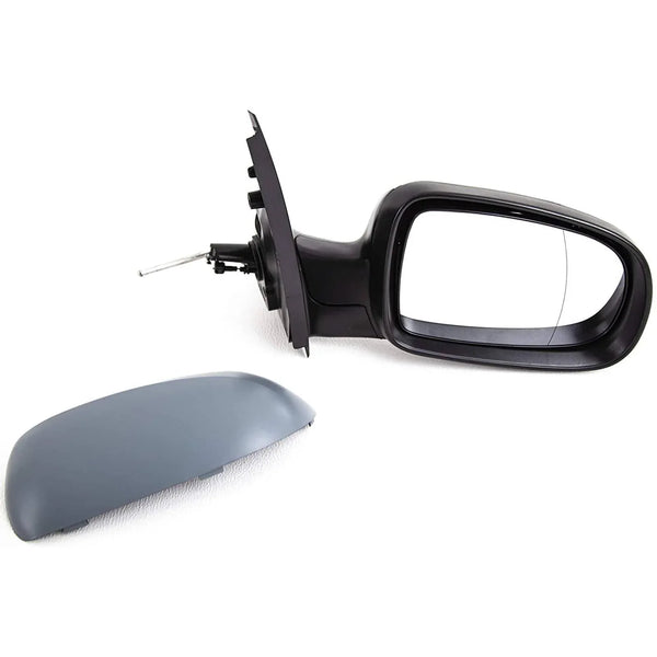 Fits Vauxhall Corsa C 2000-2006 Door Wing Mirror Manual Primed-Gray Driver Side