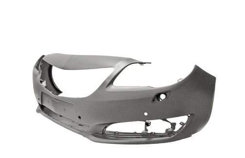 Fits Vauxhall Insignia 2013-2017 Front Bumper Primed Grey With PDC & Washer Hole - image 2