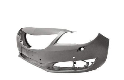 Fits Vauxhall Insignia 2013-2017 Front Bumper Primed Grey With PDC & Washer Hole - tradevehicleparts.co.uk