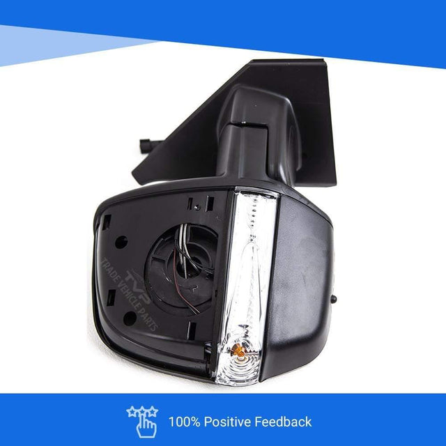 Fits Vauxhall Combo 2012- Door Wing Mirror Manual Black Twin Glass Temp. Sensor Right - image 8