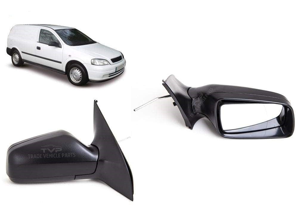 OP5010D Vauxhall Astra Van 1998-2006 Door Wing Mirror Manual Textured Cover Driver Side