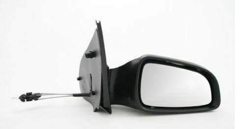 Fits Vauxhall Astra 5D Hatchback 2004-2009 Door Wing Mirror Manual Black Right - image 2