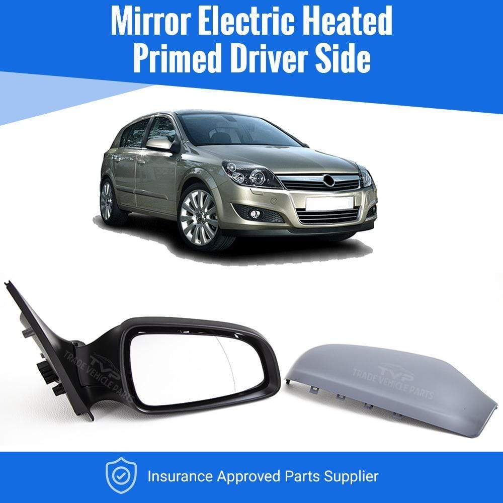 OP5016C Vauxhall Astra Hatchback 2004-2009 Door Wing Mirror Electric Heated Primed Right