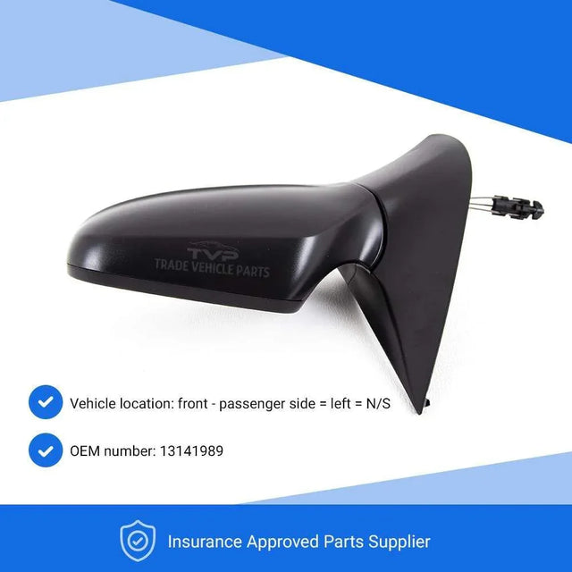 Fits Vauxhall Astra 5Dr Hatchback 2004-2009 Door Wing Mirror Manual Adjust Left Side - image 3
