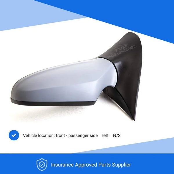 Fits Vauxhall Astra 3Dr Sporthatch 2005-2012 Door Wing Mirror Electric Heated Primed Passenger Side