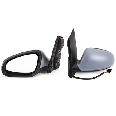 Fits Vauxhall Astra J 2010-2015 Door Wing Mirror Electric Heated Primed Passenger Side - tradevehicleparts.co.uk