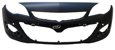 Fits Vauxhall Astra J 5Dr Estate 2012-2015 Front Bumper Primed With Pdc Sensor Holes - tradevehicleparts.co.uk