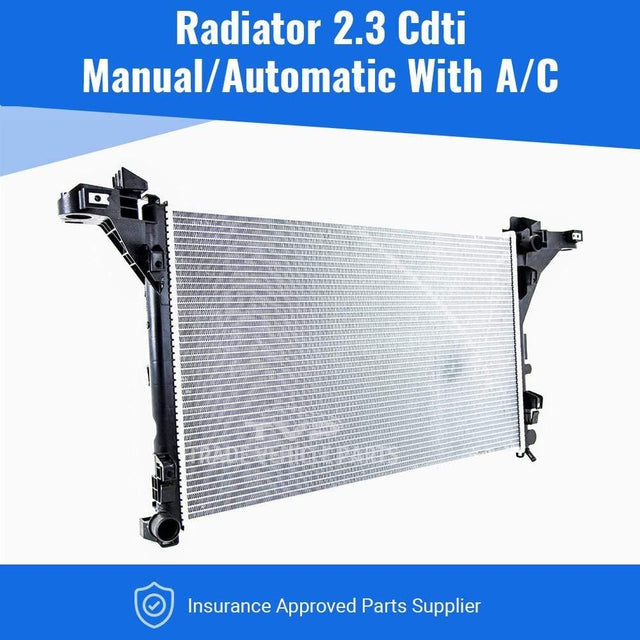 Fits Nissan Nv400 2011- Radiator (2.3Cdti)(Manual/Automatic)(With Ac) - image 2