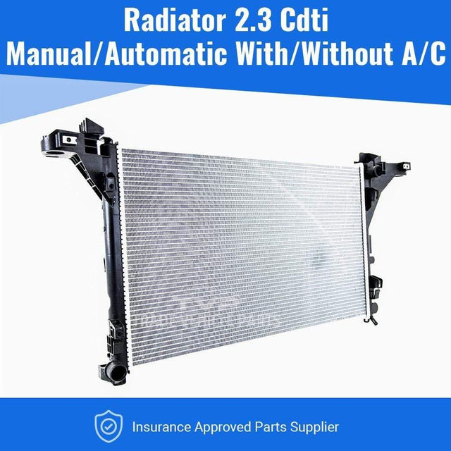 Fits Vauxhall Movano B 2010- Radiator (2.3 Cdti)(Man/Auto) (With/Without Ac) - image 2