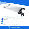 Fits Chevrolet Cruze (J300, J305, J308) 2009-2015 Radiator (1.6 I 16V ,1.8I 16V Petrol) (Manual) (With/Without Ac) thumbnail