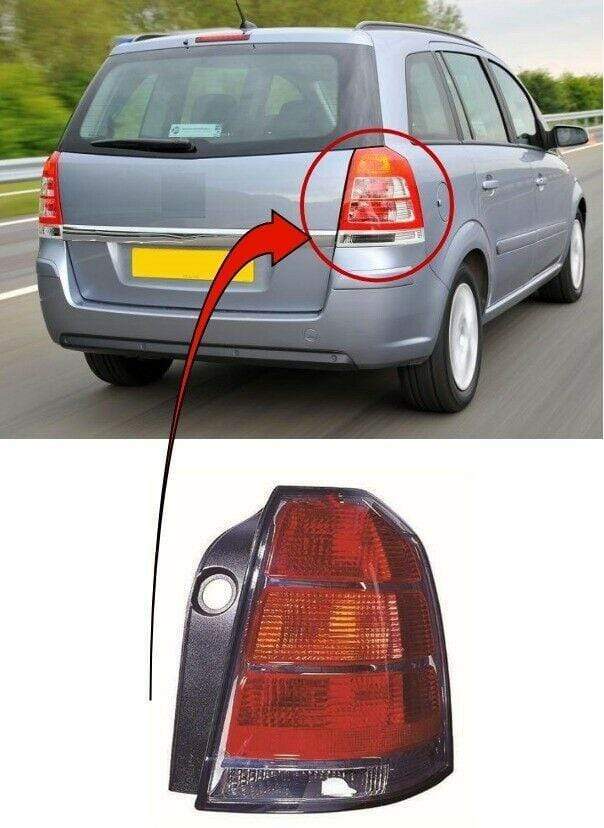 OP8010 Vauxhall Zafira 2005-2007 Rear Light Lamp Driver Side