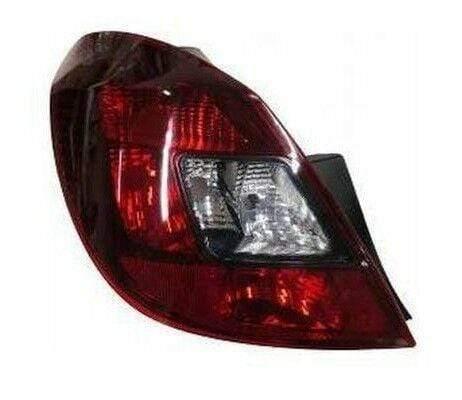 Fits Vauxhall Corsa 5Dr Hatchback 2006-2014 Rear Light Lamp Smoked Passenger Side