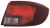 Fits Vauxhall Astra Estate Sport 2016- Rear Light Lamp Outer Section Driver Side thumbnail