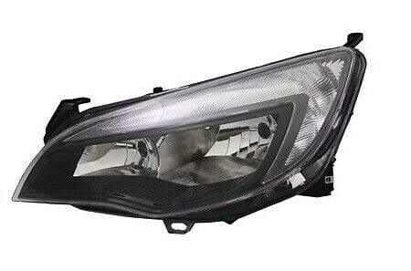 Fits Vauxhall Astra Hatch 2010-2012 Headlamp Headlight W/Motor Black Type Left Side - image 2