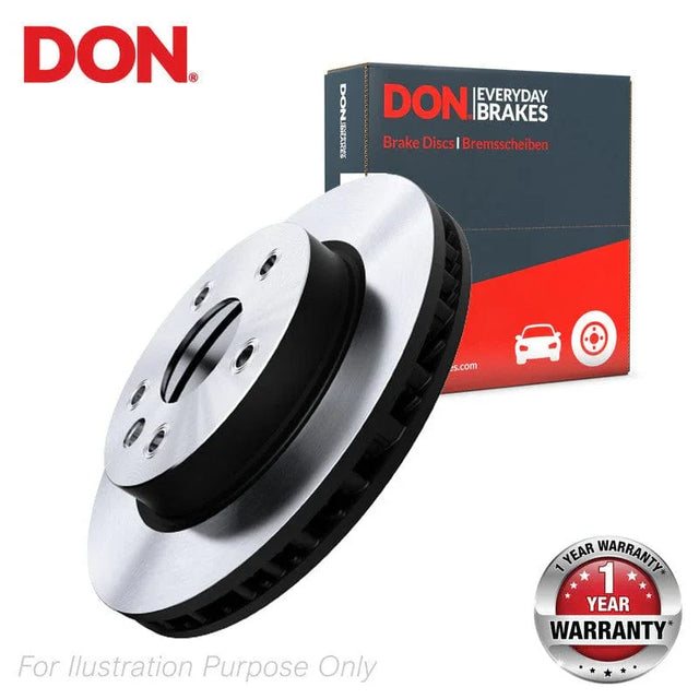 Don Brake Disc Vented Rear PCD13702 252mm - image 2