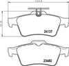 Don Brake Pads Set Brake Pads Full Set Of 4 Rear PCP1012 thumbnail